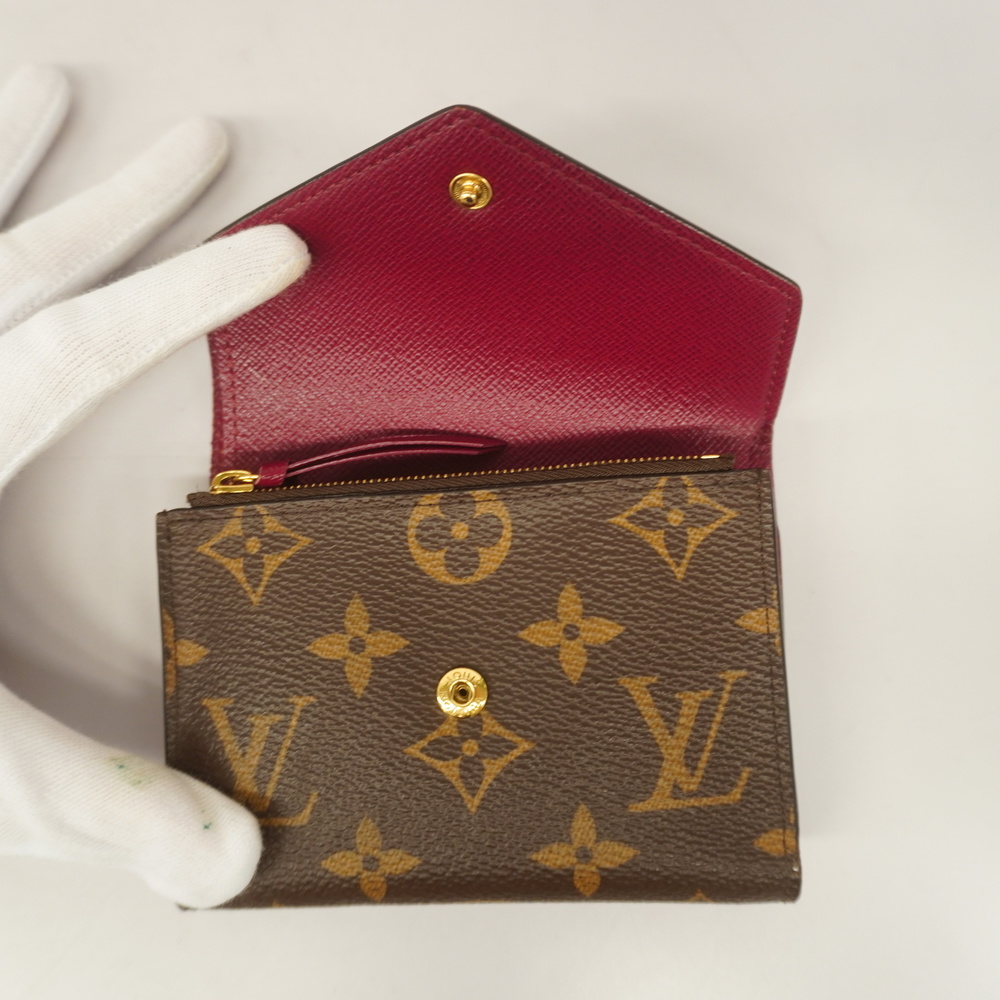 Authentic LOUIS VUITTON Monogram portefeuille Victorine M41938