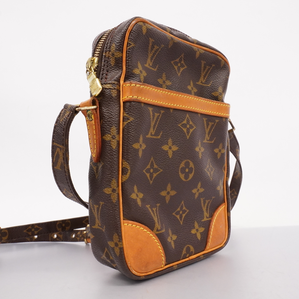 LOUIS VUITTON Danube GM Used Shoulder Bag Monogram Brown M45262