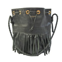 J&M Davidson Carnival Women's Leather Tote Bag Black