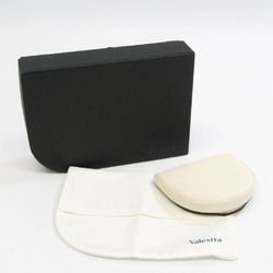 Valextra V0L89 Women,Men Leather Coin Purse/coin Case Off-white