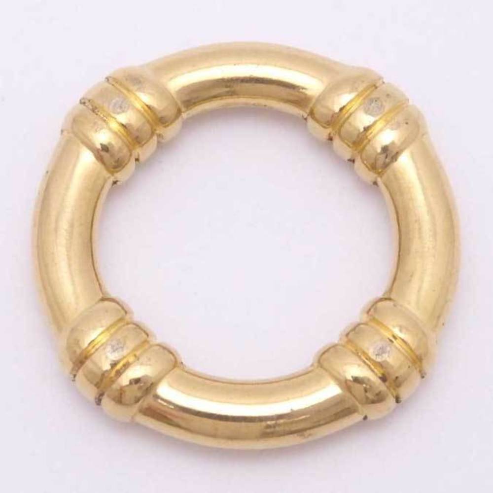 hermes trio scarf ring metal gold | eLADY Globazone