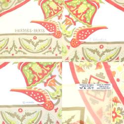 Hermes HERMES scarf CIELS BYZANTINS silk light beige/multicolor ladies