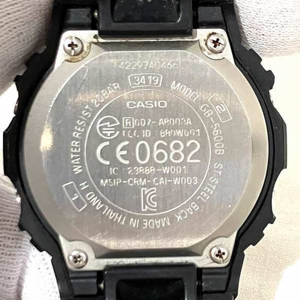 Casio G-SHOCK GB-5600B-1JF quartz black watch men's | eLADY Globazone