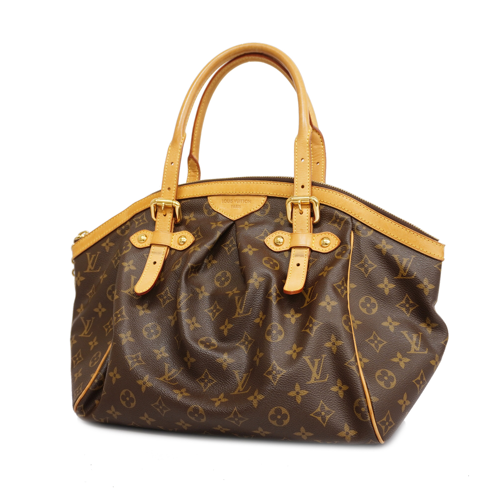 Authenticated Used LOUIS VUITTON Louis Vuitton Tivoli GM Handbag M40144  Monogram Canvas Brown 