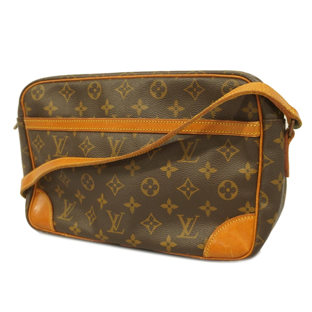 3zc3490] Auth Louis Vuitton Shoulder Bag Monogram Trocadero 30 M51272