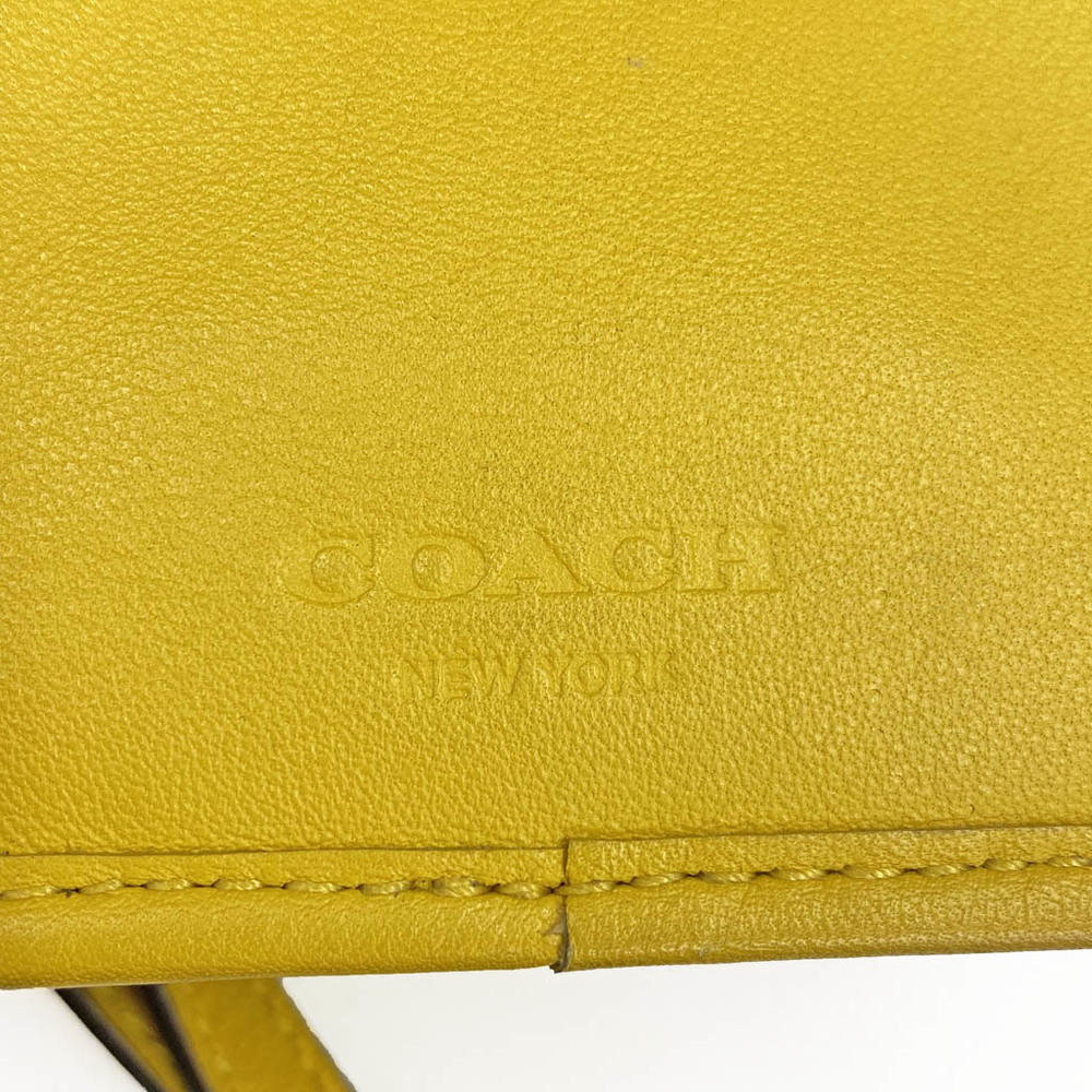 Woman YELLOW Bag in Leather Mini XBWAPAF91T0QNKPZ4O75