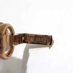 Gucci GUCCI bangle watch 128.5 quartz wristwatch G frame ladies