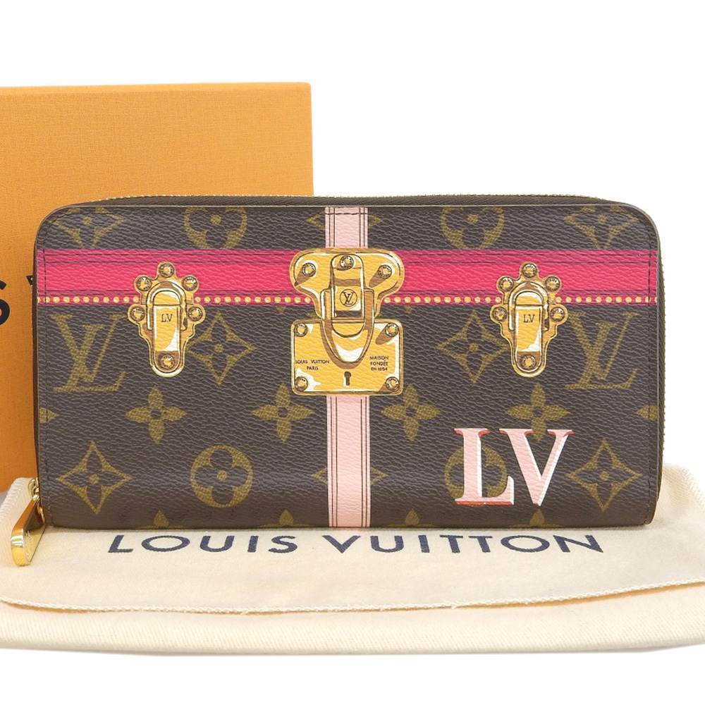 Louis Vuitton LOUIS VUITTON Monogram Zippy 2018 Summer Trunk Collection  M62616