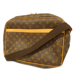 LOUIS VUITTON LV Reporter GM Used Shoulder Bag Monogram Leather