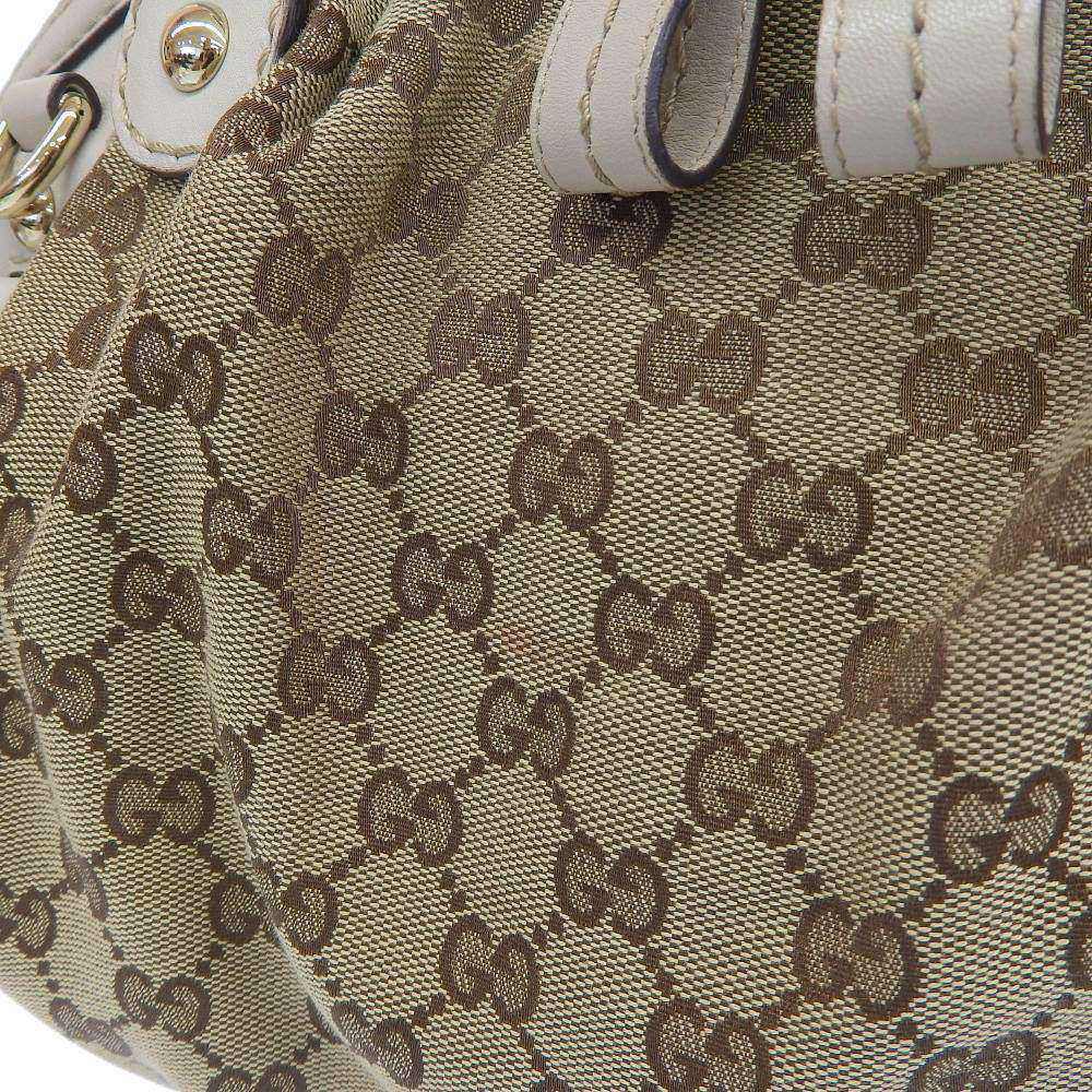Cloth handbag Gucci Beige in Cloth - 33578791