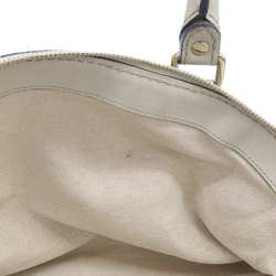 Gucci GUCCI handbag tote bag GG canvas leather beige 223974 506631