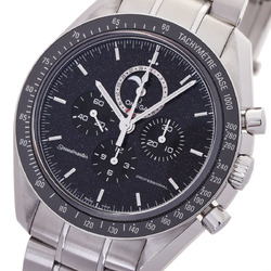 OMEGA Omega Speedmaster Professional Moon Phase 311.30.44.32.01.001 Men's SS Watch Manual Winding Black Dial