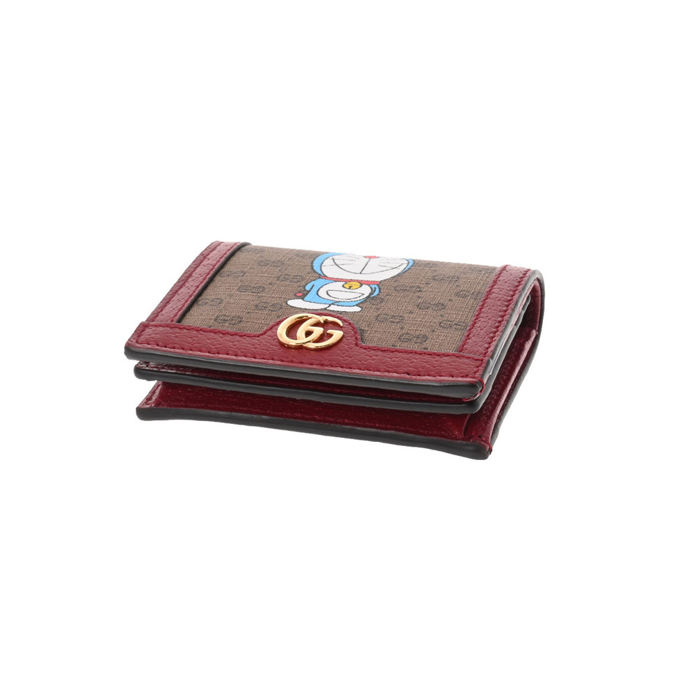 Gucci Canvas GG Supreme Bifold Card Holder