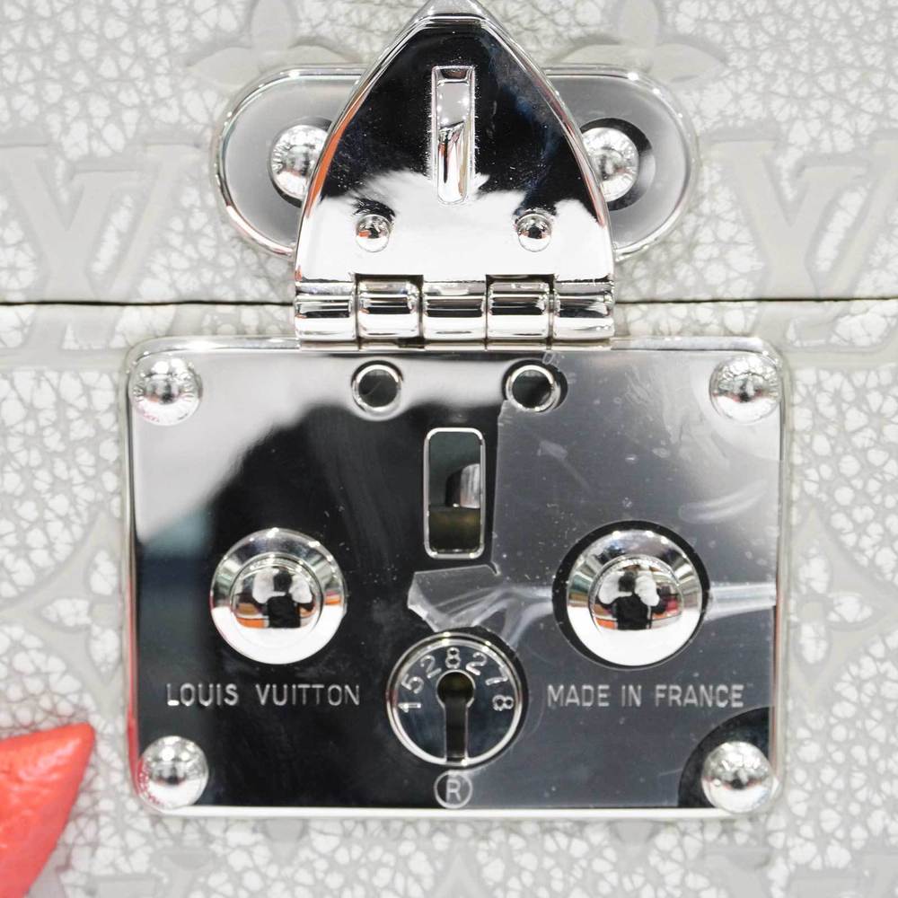 LOUIS VUITTON Louis Vuitton Toolbox Trunk Bouldering M20594 Handbag Gray  Women's Men's Bag Makeup Box