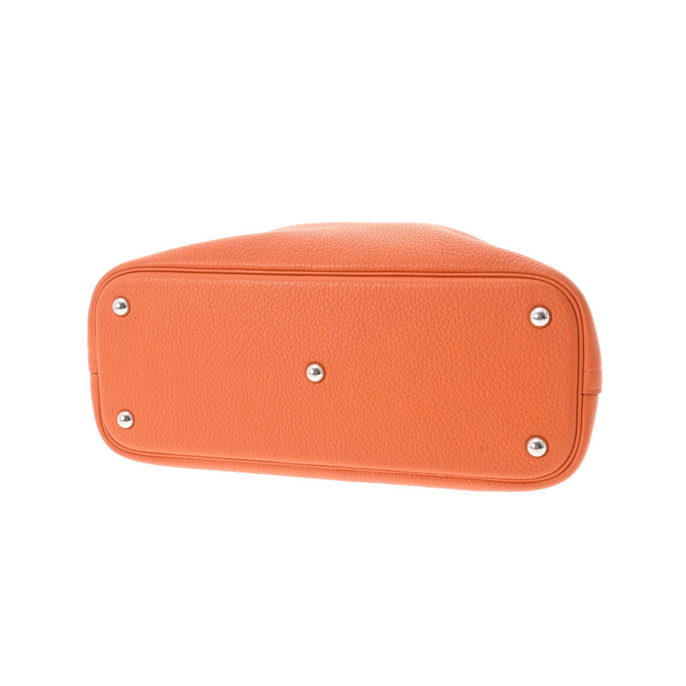 Hermès Orange Poppy Clemence Bolide 31 Palladium Hardware, 2015