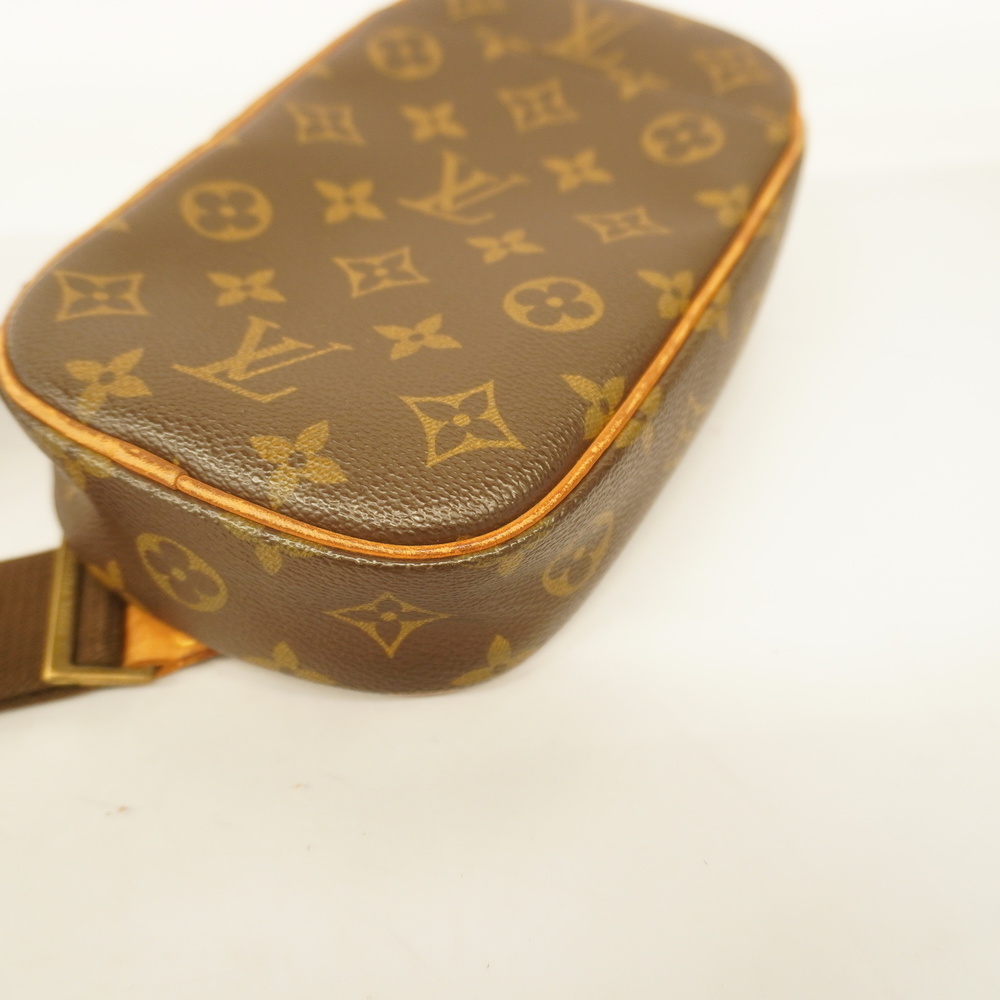 Auth Louis Vuitton Monogram Pochette Ganju M51870 Men,Women,Unisex Sling Bag