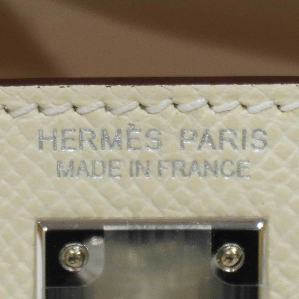 Hermes Kelly Do Handbag Shoulder Bag Nata Poussin Sesame Epson B