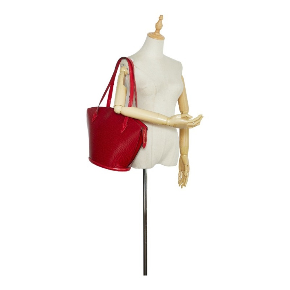 Louis Vuitton Epi Saint-Jacques Shoulder Bag Tote M52267 Castilian