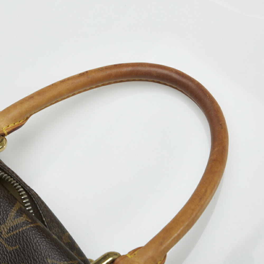 Louis Vuitton Monogram Manhattan PM Handbag M40026 Brown PVC