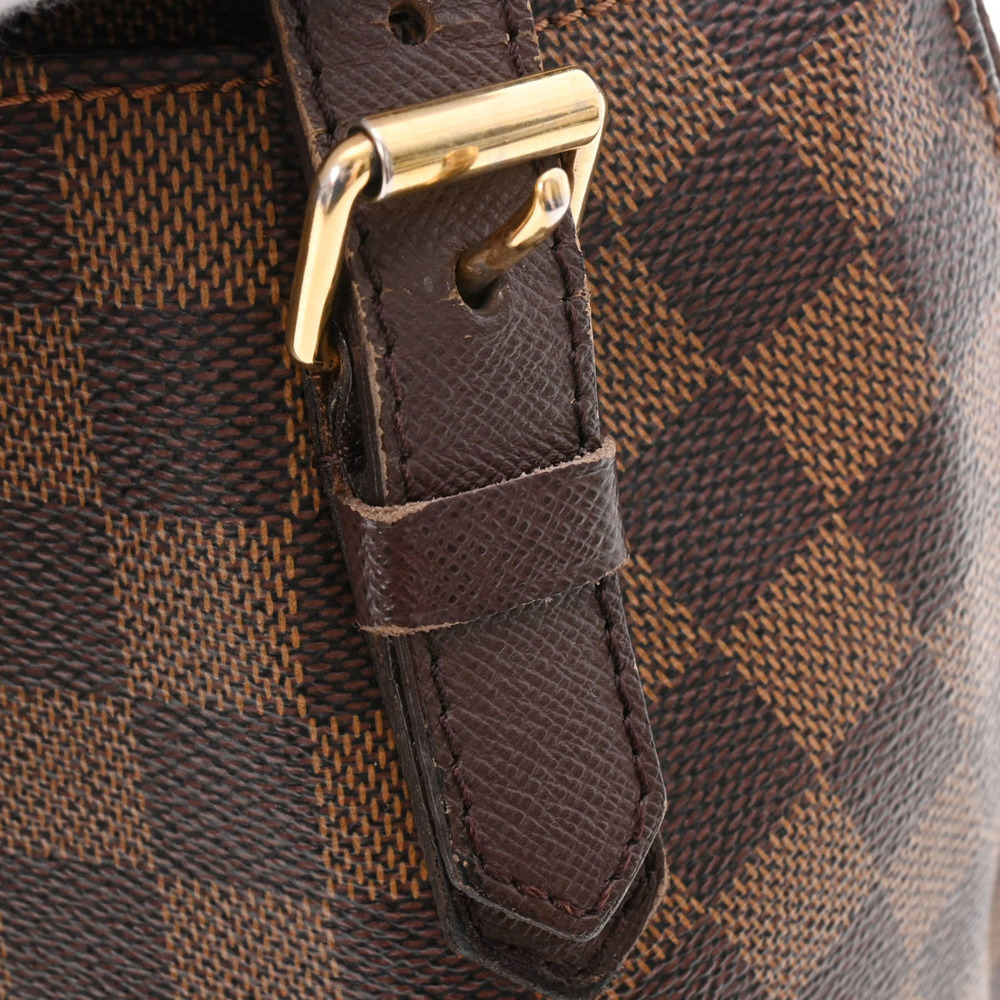 Louis Vuitton Belem Shoulder Bag MM Brown Canvas 