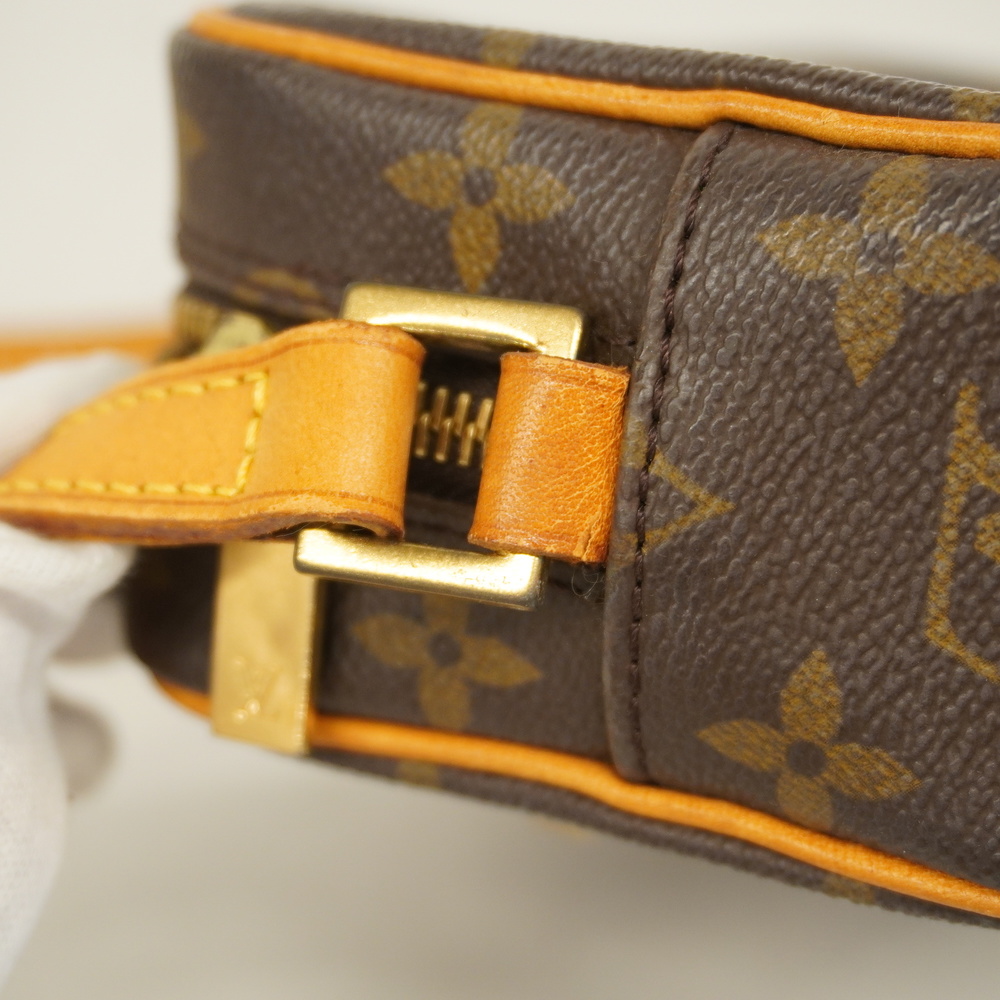 Auth Louis Vuitton Monogram Pochette Shite M51183 Women's Shoulder