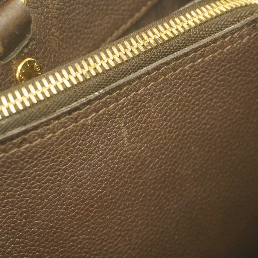 Auth Louis Vuitton Monogram Empreinte Montaigne GM M41068 Women's Handbag  Earth
