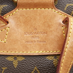 Louis Vuitton Monogram Montsuri MM Rucksack Backpack M51136 Brown PVC  Leather Ladies LOUIS VUITTON