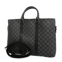 Louis Vuitton Damier Graphite Ambrel Body Bag Waist Bum N41289 men's bag