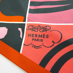 Hermes Maxi Twilly H093243S 05 Women's Silk Scarf Orange,Pink