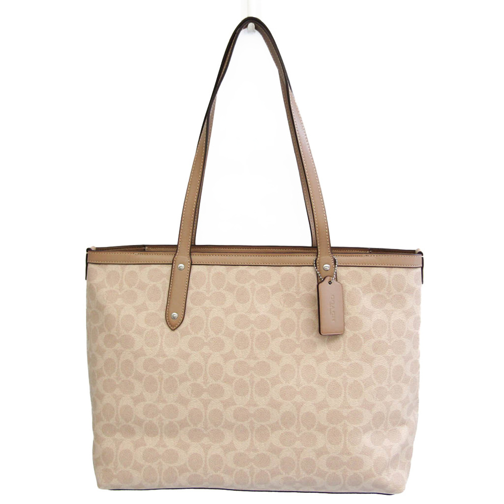 Coach Signature Central Tote With Zip 69422 Women's PVC,Leather