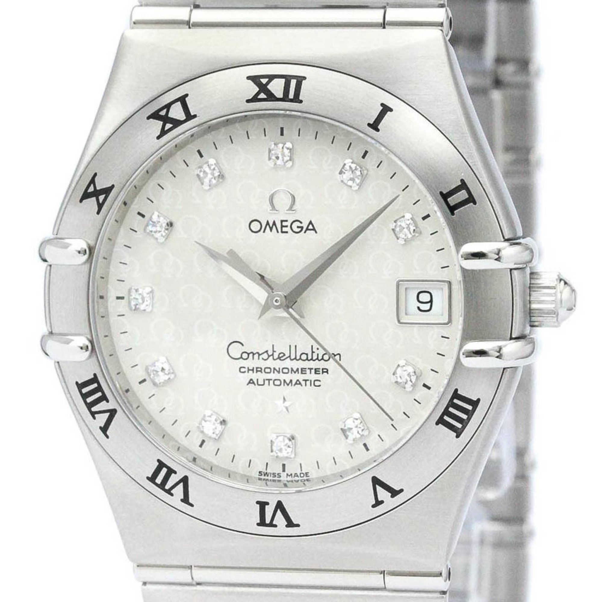 Polished OMEGA Constellation 50th Anniversary Diamond Watch 1504.35 BF562294