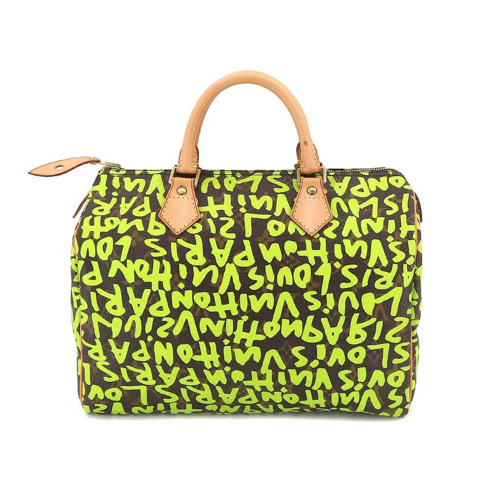 LOUIS VUITTON Monogram Graffiti Speedy 30 bag