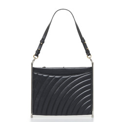 Chloé Chloe Roy Handbag Shoulder Bag Black Leather Ladies