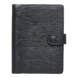 Louis Vuitton Epi Agenda PM Notebook Cover R20052 Noir Black Leather Ladies LOUIS VUITTON
