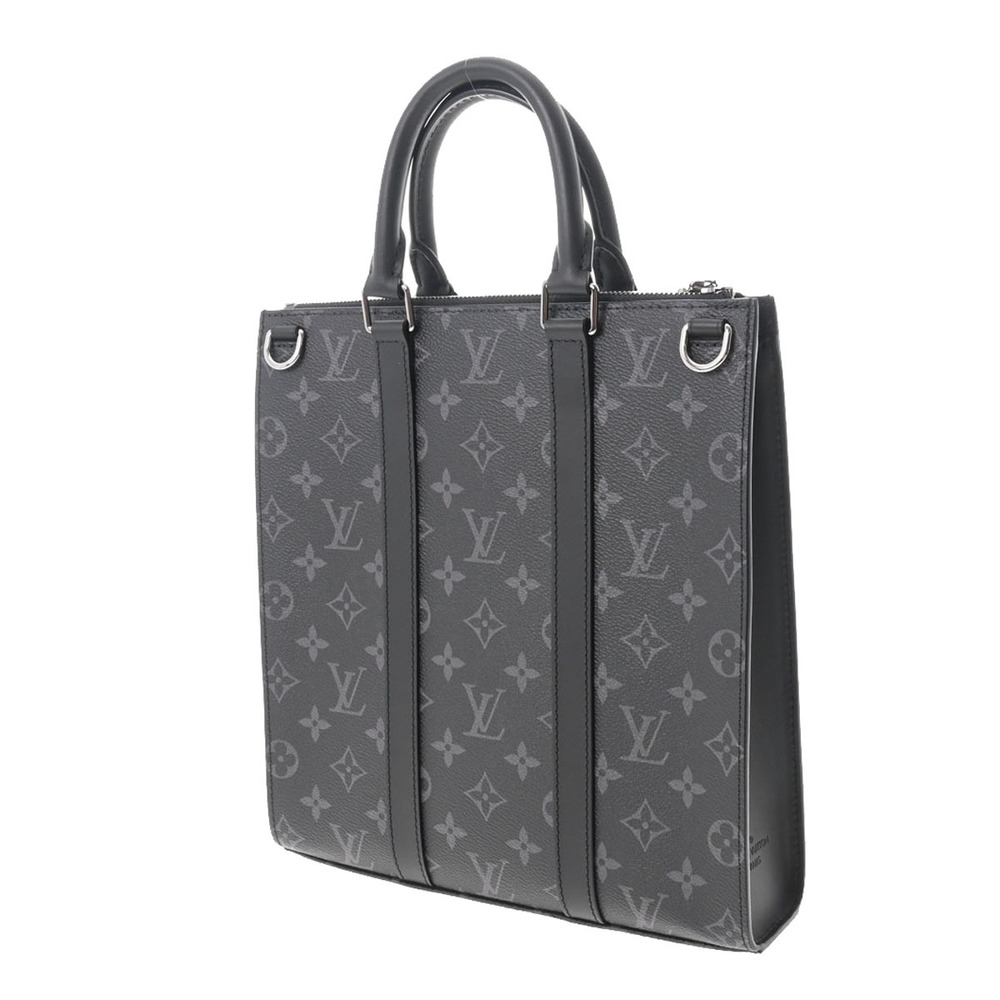 LOUIS VUITTON Louis Vuitton Monogram Eclipse Sack Plastic Cross