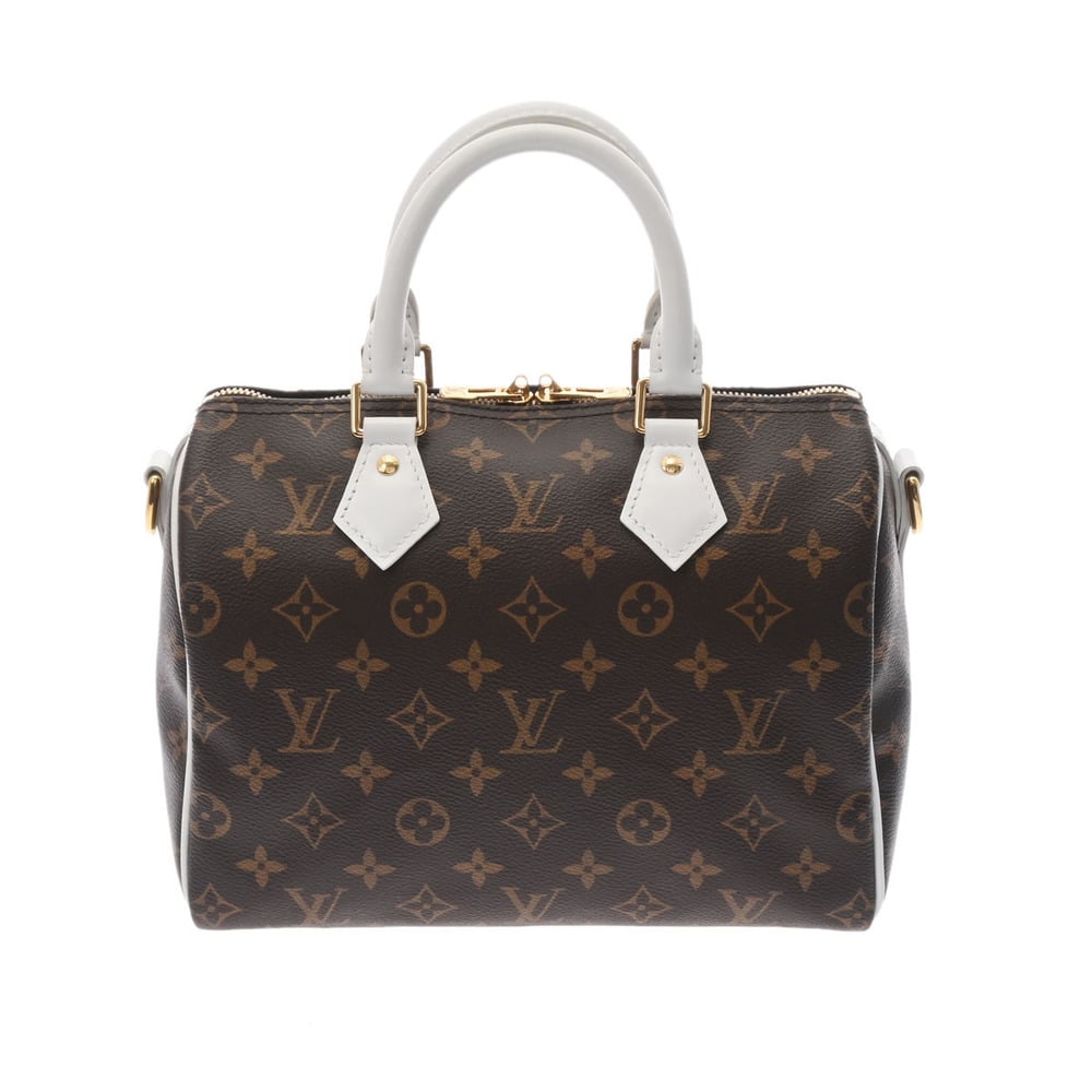 Louis Vuitton Speedy Bandouliere Bag Monogram Canvas 25 Brown