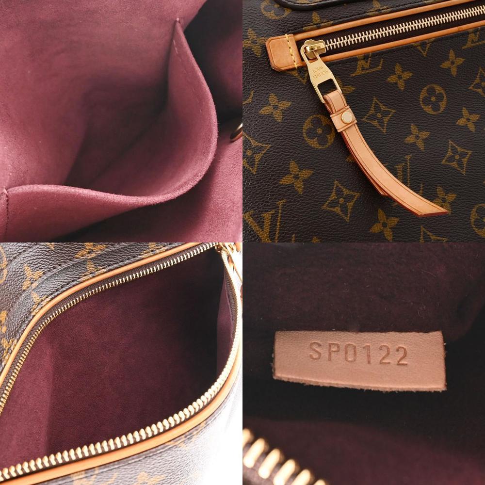 LOUIS VUITTON Louis Vuitton Monogram Olympe Bordeaux Brown M40579 Women's  Canvas Handbag