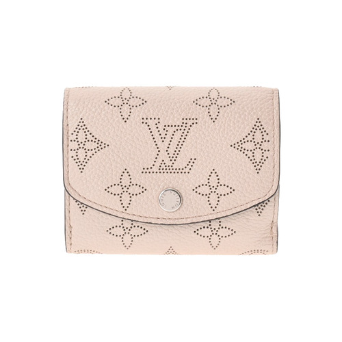 LOUIS VUITTON Mahina Portefeuille Iris Compact Wallet Pink Magnolia M62541  RFID