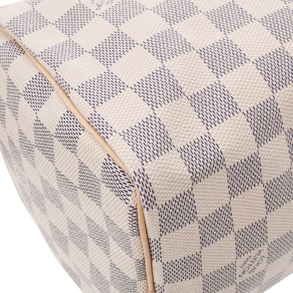 NEW! Genuine Louis Vuitton Damier Azur Canvas N41371 SPEEDY 25