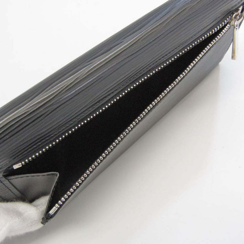 Louis Vuitton M64008 Folding Wallet Portefeuille Smart Epi Noir Black