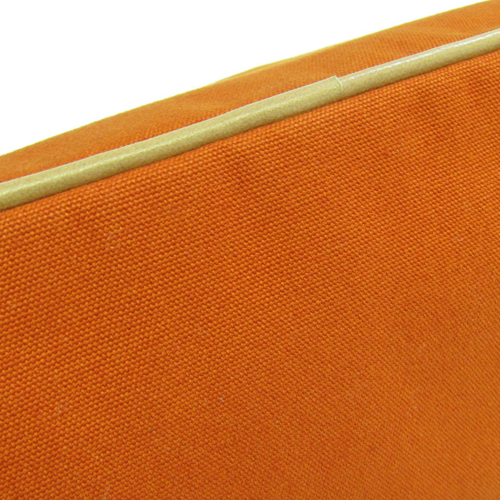 Hermes HERMES pouch multi-case bolide cotton orange/off-white silver unisex