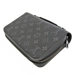 Louis Vuitton Monogram Eclipse Zippy XL M61698 Men's Monogram Eclipse Long Wallet (bi-fold) Monogram Eclipse