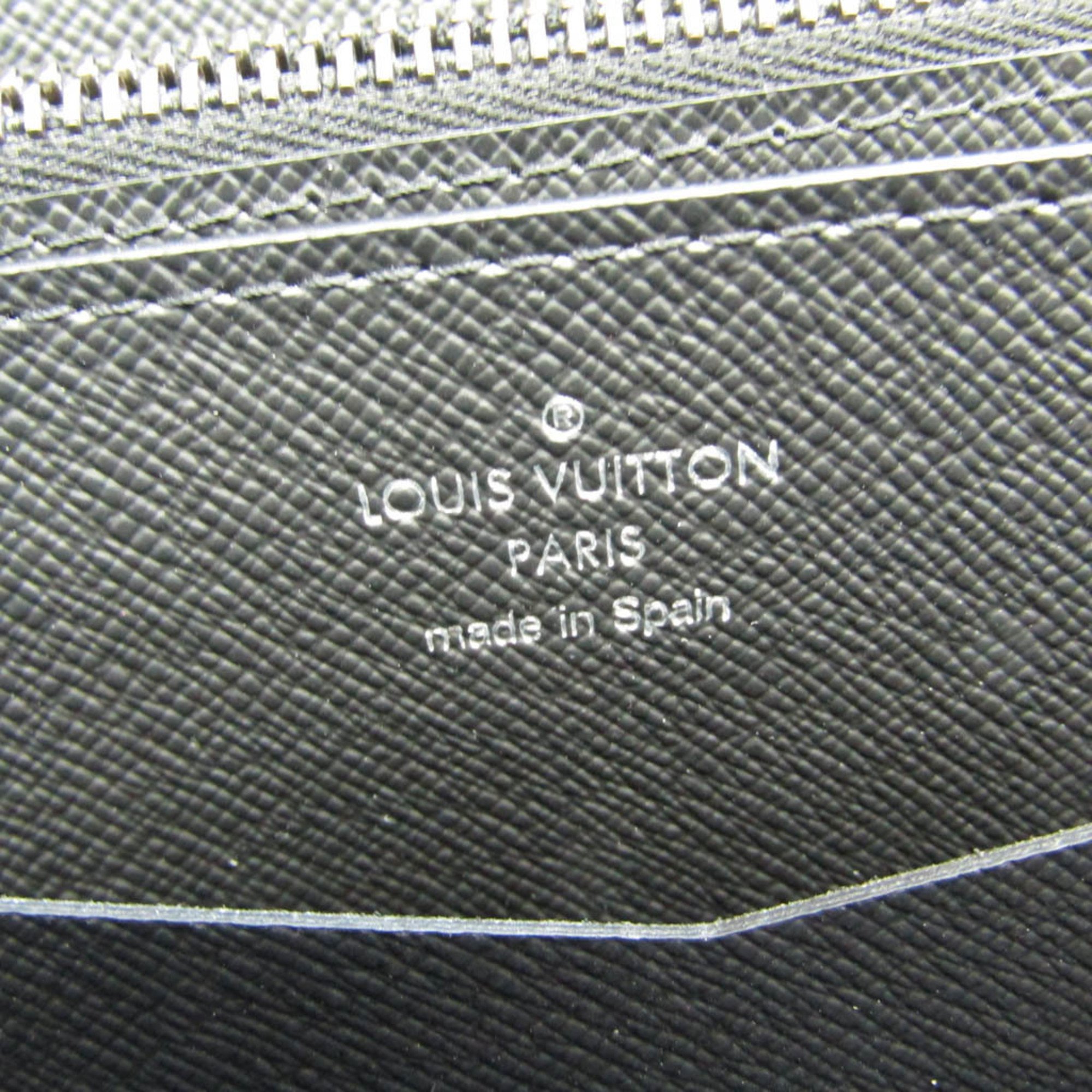 Louis Vuitton Monogram Eclipse Zippy XL M61698 Men's Monogram Eclipse Long Wallet (bi-fold) Monogram Eclipse