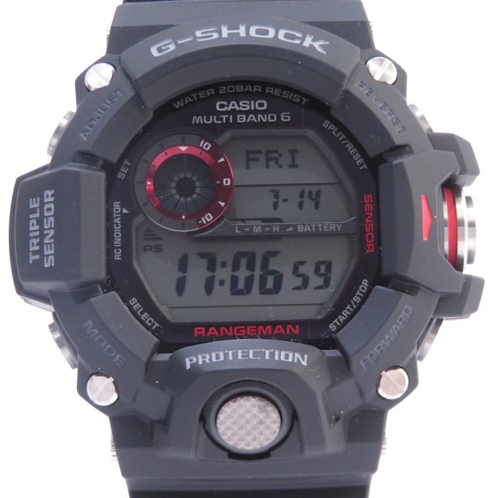 CASIO Casio G-SHOCK GW-9400J-1JF RANGEMAN Rangeman Tough Solar Wristwatch  Good Condition | eLADY Globazone