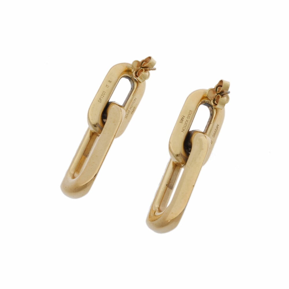 LOUIS VUITTON Bookle Dreil Louisette Earrings Gold hardware ref.859232 -  Joli Closet