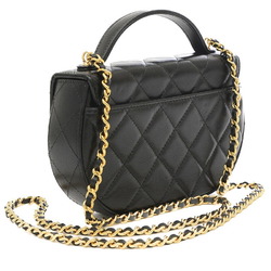 Chanel Matelasse Chain Shoulder Smartphone Case 2Way Bag Leather