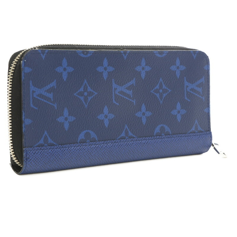 Authentic LOUIS VUITTON Taiga rama Zippy Wallet Vertical M30447