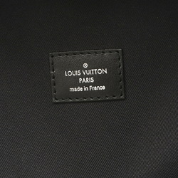 AUTHENTIC Louis Vuitton Discovery Backpack Grey Leather Monogram Eclipse  RARE
