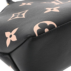 LOUIS VUITTON Louis Vuitton Monogram Implant Petit Palais PM Black Beige  M58913 Women's Leather Bag | eLADY Globazone