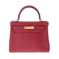 HERMES Hermes Kelly 28 Inner Stitch Rouge Ash X Engraved (around 2016) Women's Ever Color Bag